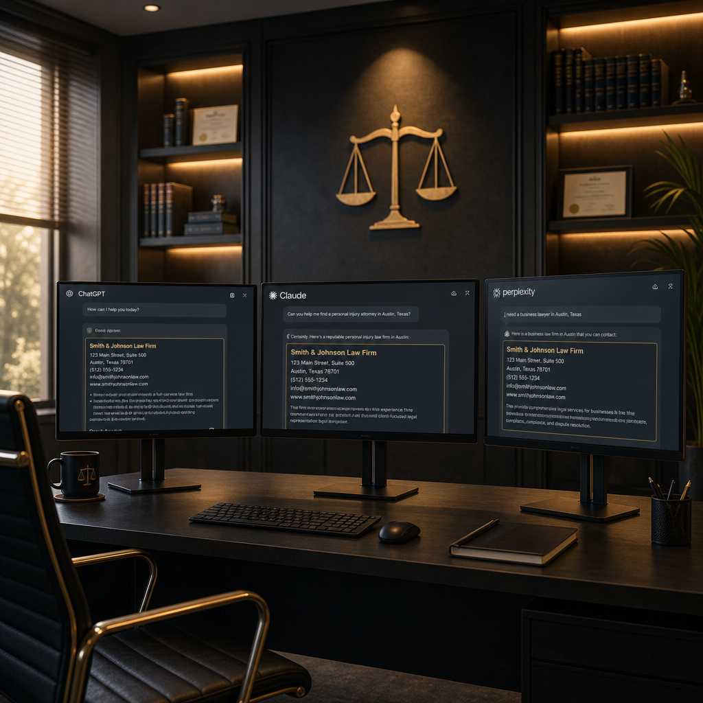 AI Search Visibility for Law Firms: How to Stay Visible When Clients Use ChatGPT, Perplexity, and Claude